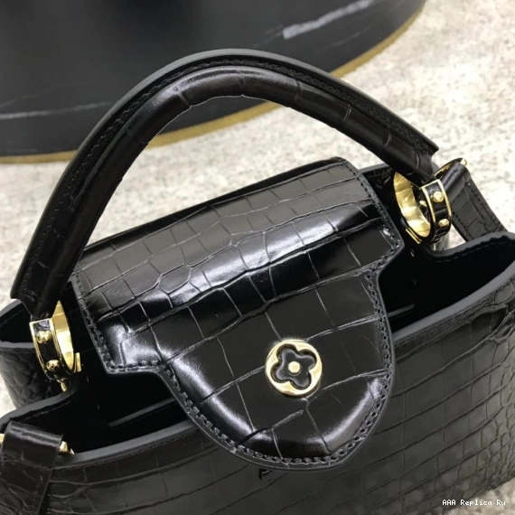 AAA Pruses Bags VUITTON BB LOUIS CAPUCINES 0801